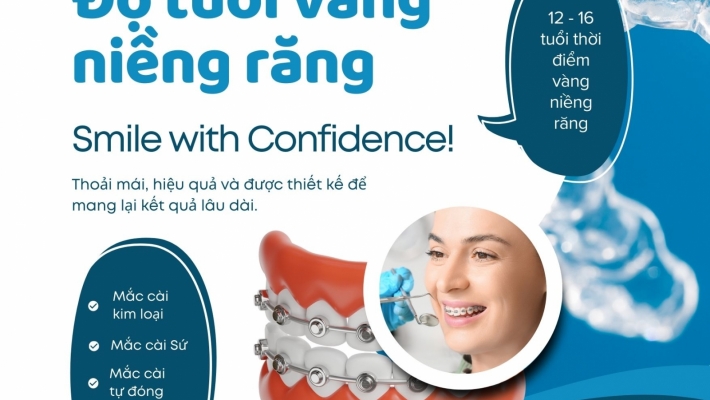 Niềng răng cho trẻ em – độ tuổi vàng để chỉnh nha hiệu quả nhất