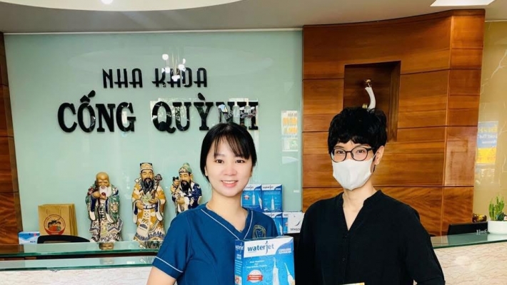 Tặng máy Tăm nước Waterjet