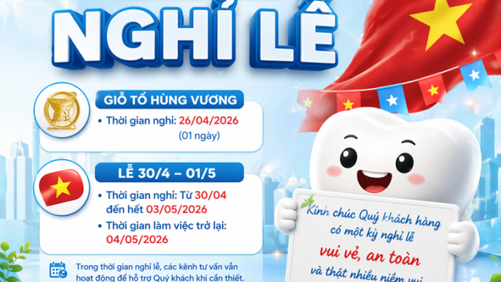 Thông báo lịch nghỉ lễ Giỗ Tổ Hùng Vương và 30/4 – 01/5