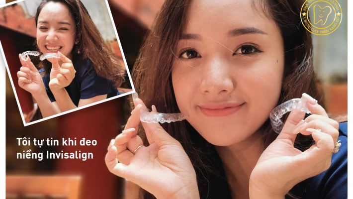 Làm việc, gặp khách, đi sự kiện vẫn tự tin khi niềng răng trong suốt